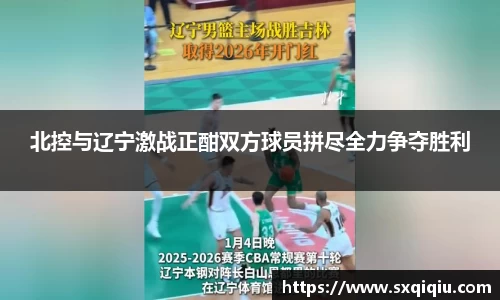 北控与辽宁激战正酣双方球员拼尽全力争夺胜利